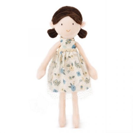 Мягкая игрушка Кукла Флора - коричневая  36 cm - 0.076 kg -  68002