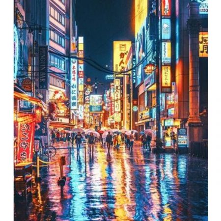 Набор для рисования по номерам Ночной город (40*50) 62604