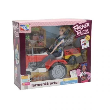 Кукла с трактором 61245