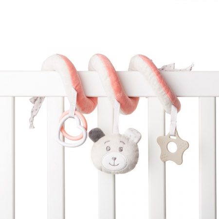 Мягкая игрушка спираль розовый медведь  30 cm - 0.19 kg -  68028