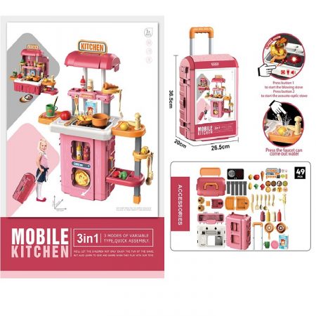 Кухонный набор 3 в 1 (49 шт.) (инструкция на румынском ) 72249