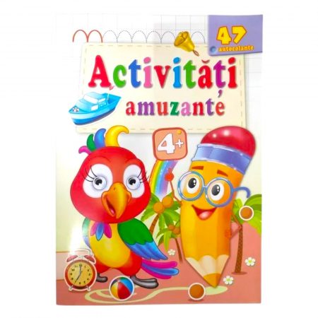 Забавные активности - Попугай+наклейки 50853