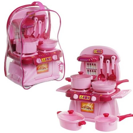 Набор посуды Cooking Plate (10 шт) розовый – 43 940