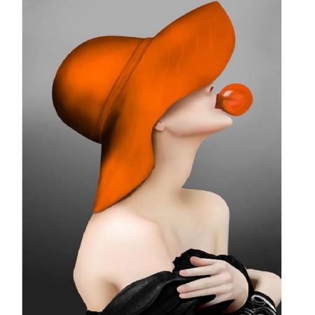 Набор для рисования по номерам Дама (30*40) 70301