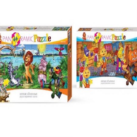 Мягкий панорамный пазл с двумя частями (44PCS) 15 196