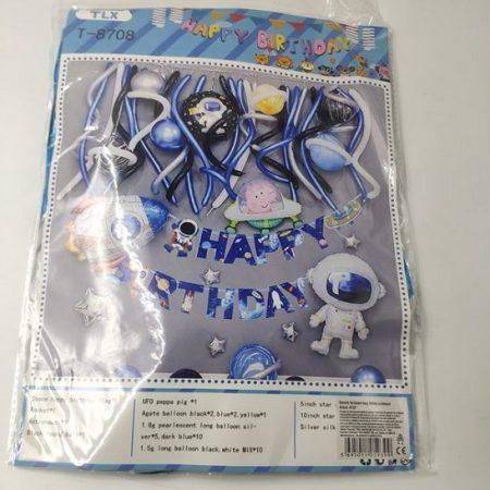 Набор шаров С днём рождения с Астронавтом – 41 397