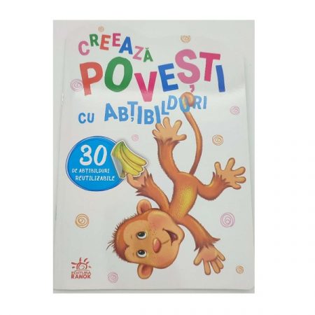 Creeaza povesti cu abtibilduri: Maimutica 68282