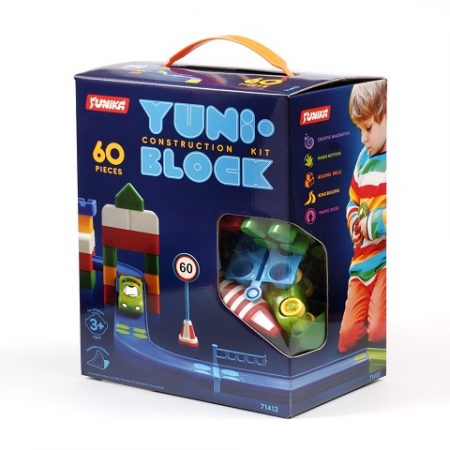 Конструктор YUNI-BLOK 60 шт (коробка) 33 032