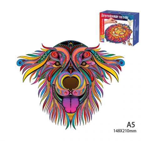 Деревянный пазл (с фигурками животных) 42 561