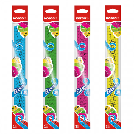 Пластиковая линейка 30 см Гибкая 29 440