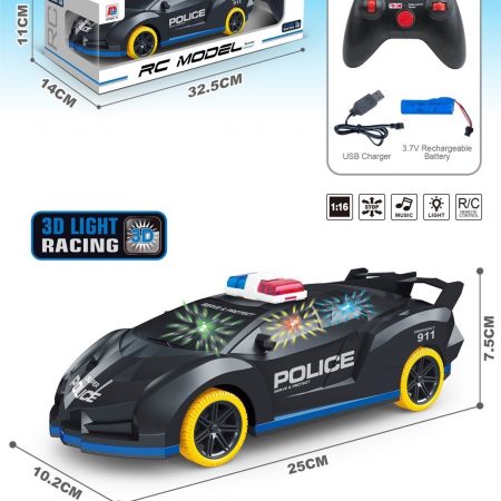 Р/У машина со звуком и светом 69384