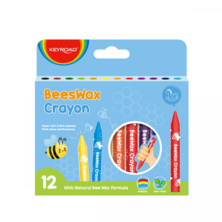 Пчелиный воск 63285 keyroad восковые карандаши 12 цветов