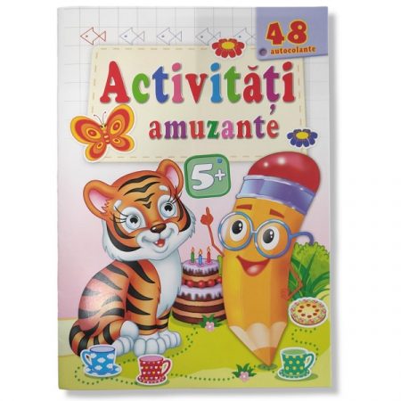 Забавные активности - Тигр+наклейки 50851