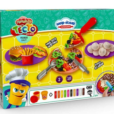 Набор для творчества (Тесто для лепки MASTER DO) "Пицца" малая 22962