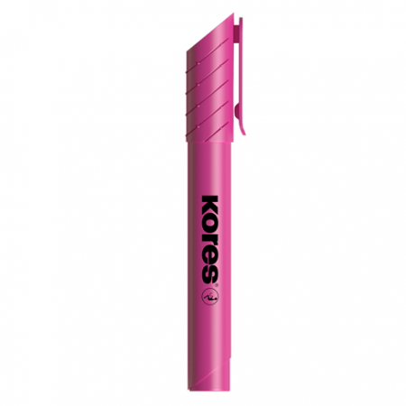 Маркер текстовый Kores (5 мм розовый) 41293