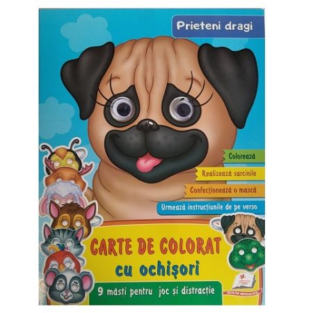 Книжка-раскраска с глазками - Дорогие друзья 43153