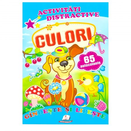 Веселые занятия Цвета (65 наклеек) 22 038