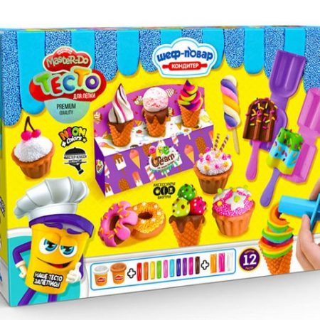 Набор для творчества (Тесто для лепки МАСТЕР ДО) "Кондитер" 22960