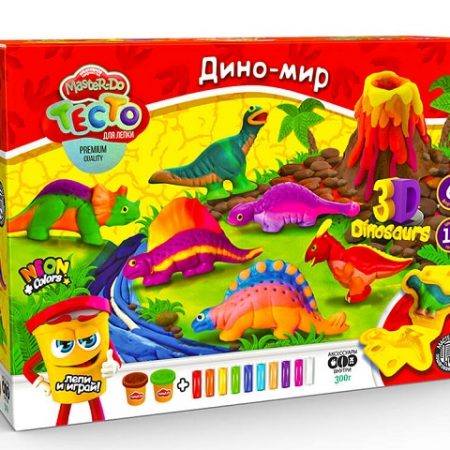 Набор для творчества (тесто для лепки MASTER DO) (Динозавры) 22963