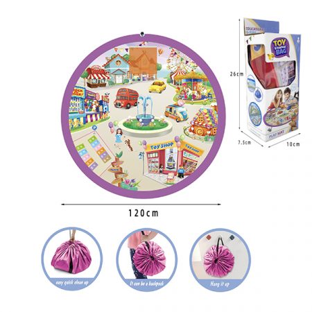 Коврик 2 в 1 (веселый коврик и сумка для игрушек) 42 718