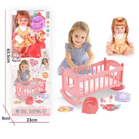 Кукла с аксессуарами и звуком (инструкция на румынском) 72437