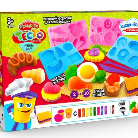Набор для творчества Пластилин MASTER DO Шеф-повар. Сендвич-бар 35768