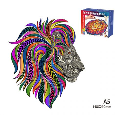 Деревянный пазл (с фигурками животных) 42558