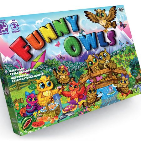 Малая настольная игра («Веселые совы») 23141