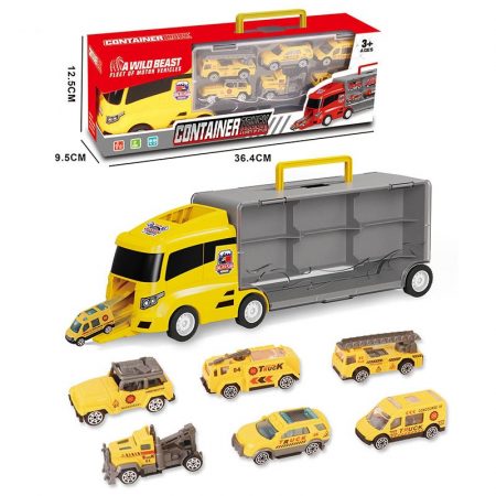 Набор грузовик с машинами (инструкция на румынском)  72364