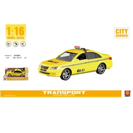 Машина такси со звуком и светом 69619