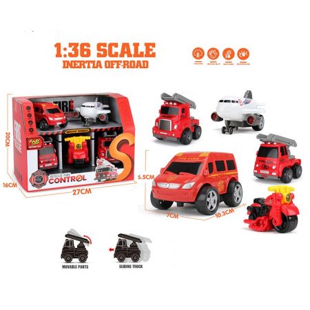 Набор машин (5 шт.) (инструкция на румынском) 72155