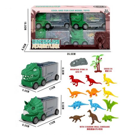 Набор грузовик с динозаврами (инструкция на румынском) 72375