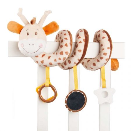 Мягкая игрушка Жираф на спирали  28 cm - 0.193 kg -  67836