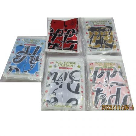 Декоративная штора Happy Birthday 2*1м 49176