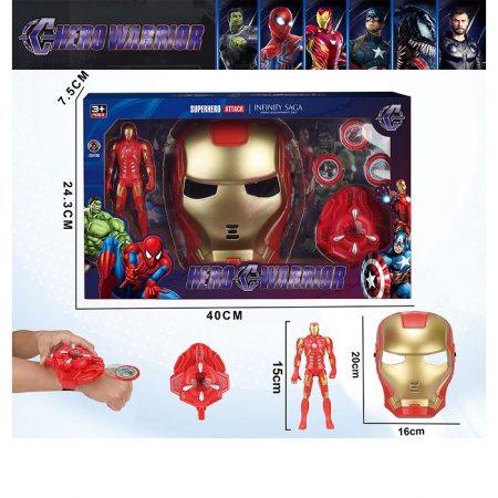 Набор оружия с маской и героем 72576