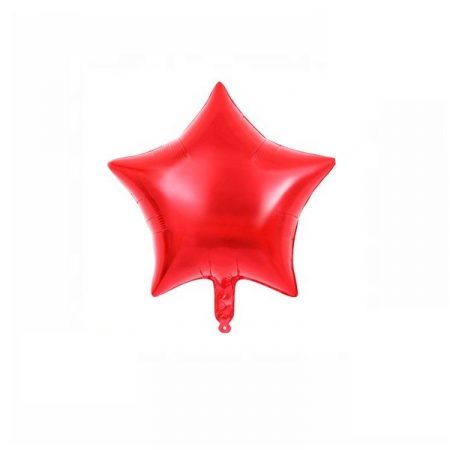 Шар звезда красная – 59003