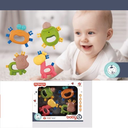 Набор погремушек (4 шт.) (инструкция на румынском ) 72040