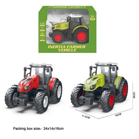 Трактор со звуком и светом (инструкция на румынском ) 72165