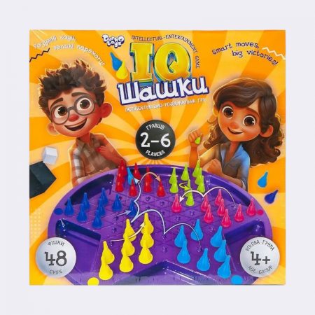 Настольная игра "IQ шашки" 42452