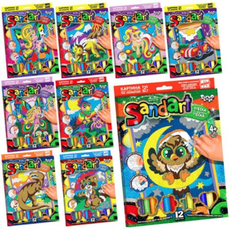 Набор для творчества (фреска из песка Sand Art) 19450