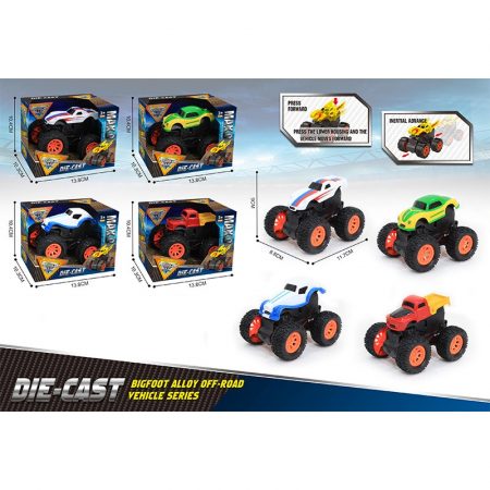 Инерционная машина металлическая (инструкция на румынском ) 72363