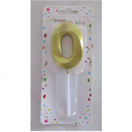 Позолоченная полоска цифра 0 51087