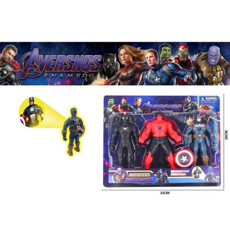 Набор героев со светом (3 шт.) 72623