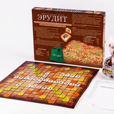 Настольная игра ( Эрудит ) (русская) большая 15 073