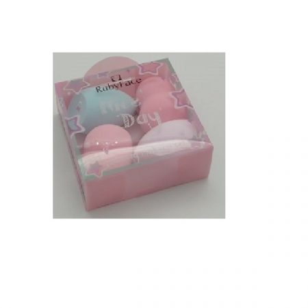 Набор спонжей для разноцветного макияжа (4 шт.) (01-24) 69432