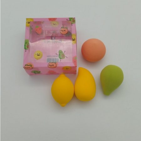 Набор фруктовых косметических губок (4 шт.) (01-34) 69430