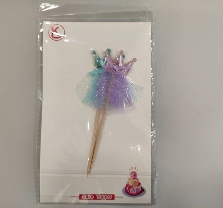 Crown with Skirt Topper - 33 242