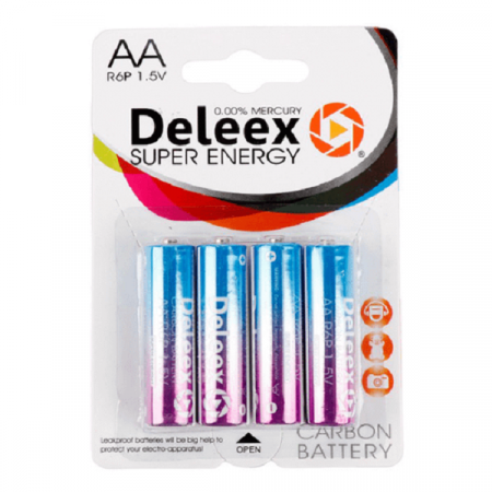 Набор угольных батареек AA (4 шт) 61490