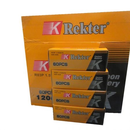 Набор батареек (4 шт) карбон ААА 52110