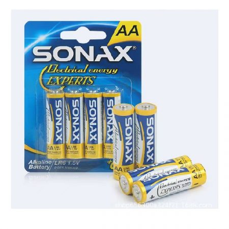 Набор алкалиновых батареек Sonax AAA (4 шт) 55688